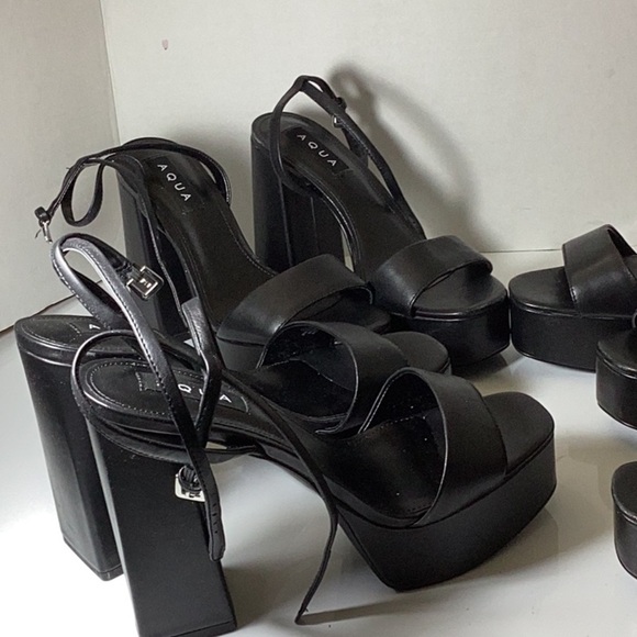 Women's Cher Ankle Strap Platform High Heel Sandals - Picture 8 of 10